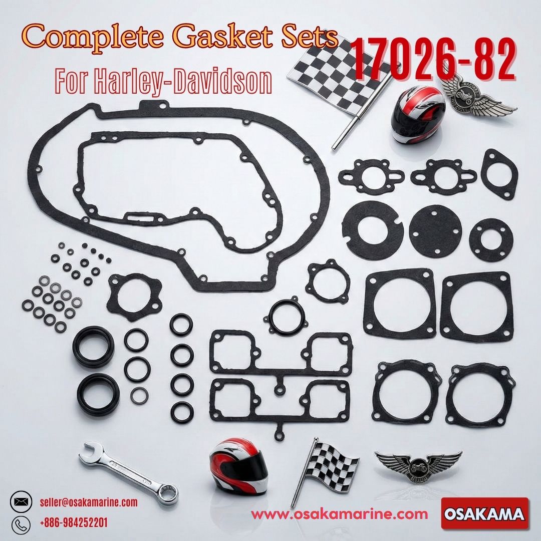 Harley-Davidson Sportster 1000 Complete Gasket Kit 17026-82 – 1982–1985 Ironhead
