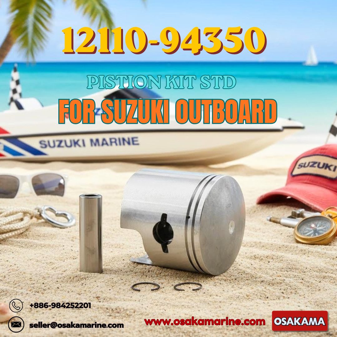 12110-94350 STD Piston Kit for Suzuki Outboard 35HP / 40HP DT Series