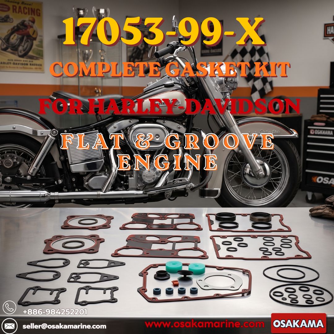 17053-99-X Complete Gasket Kit for Harley-Davidson Twin Cam