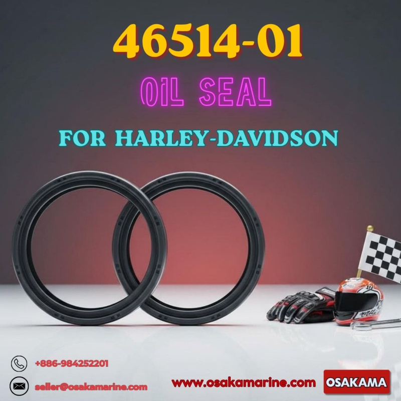 46514-01 Oil Seal for Harley-Davidson Dyna, Softail & V-Rod