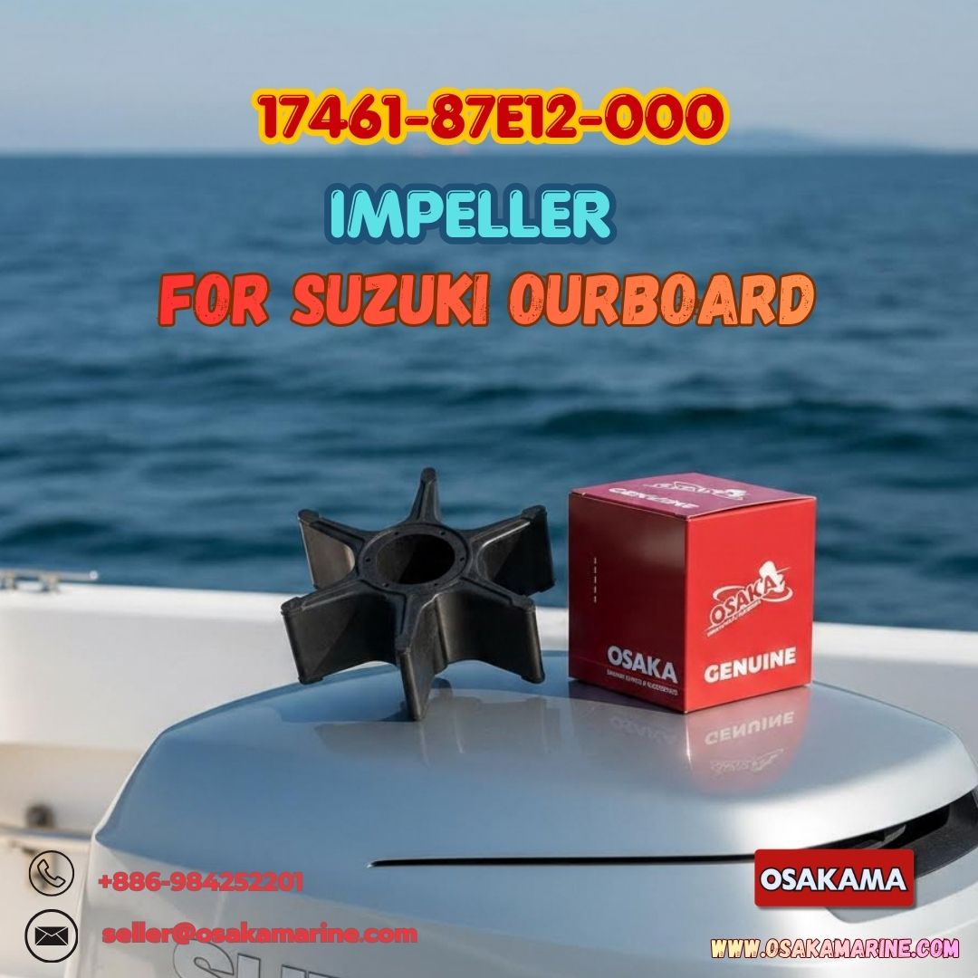 SUZUKI OUTBOARD WATER PUMP IMPELLER – 17461-87E12