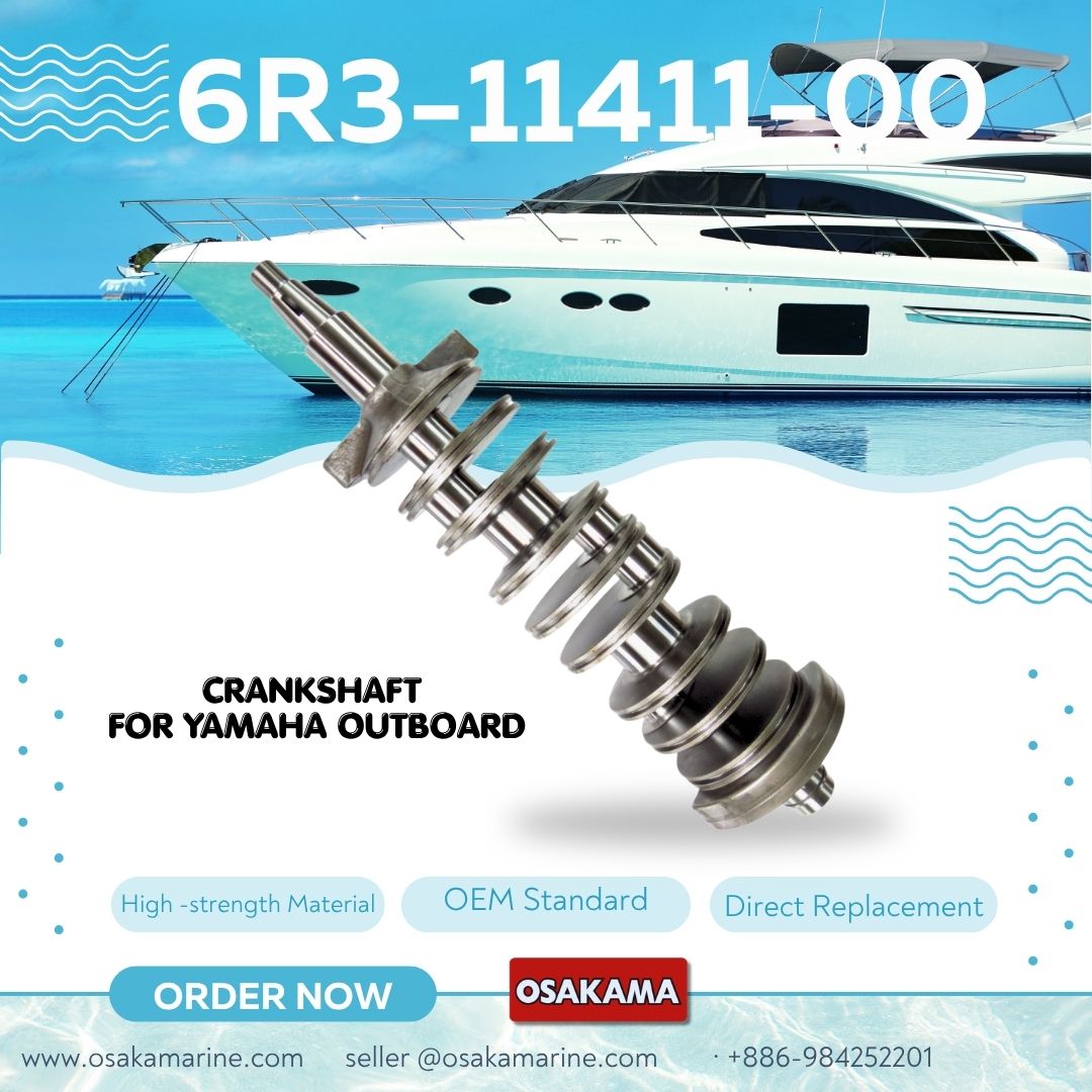 YAMAHA OUTBOARD CRANKSHAFT – 6R3-11411-00