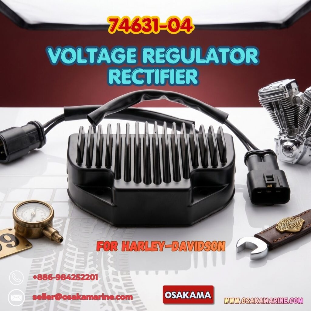 Harley-Davidson Voltage Regulator Rectifier 74631-04