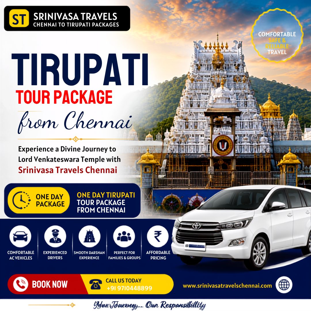Tirupati Tour Package from Chennai