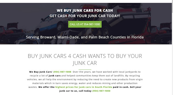 Buy Junk Cars 4 Cash